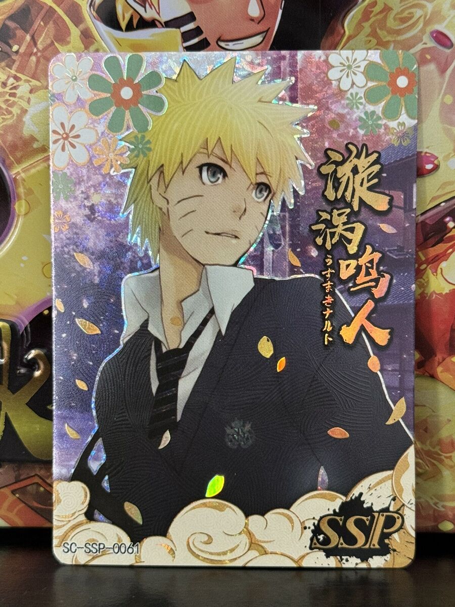 NEW Naruto Card Beautiful Super RARE Naruto SSP CARD Little NEW Naruto Card Beautiful Super RARE Naruto SSP CARD Little