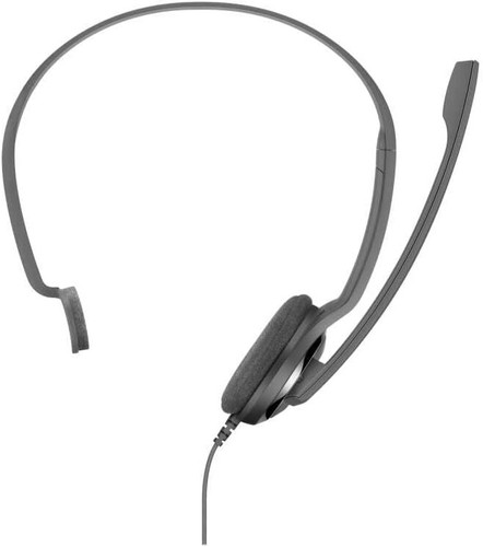 Sennheiser PC 7 USB - Lightweight On-Ear Single-Sided Headset - Wired Black - Picture 7 of 9