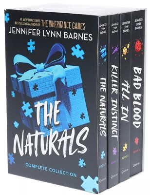 #ad The Naturals Series 4 Books Paperback Box Set Ages 12 By Jennifer Lynn Barnes $29.59