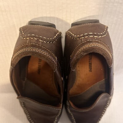 Johnston & Murphy Flex Driving Moc Loafers Brown Leather 25  display picture 3