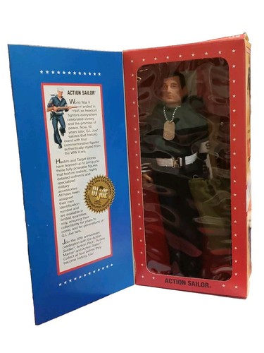 NIB GI Joe Sailor Ltd Ed WWII 50th Anniv Commemorative by Hasbro 1995 - Picture 2 of 11