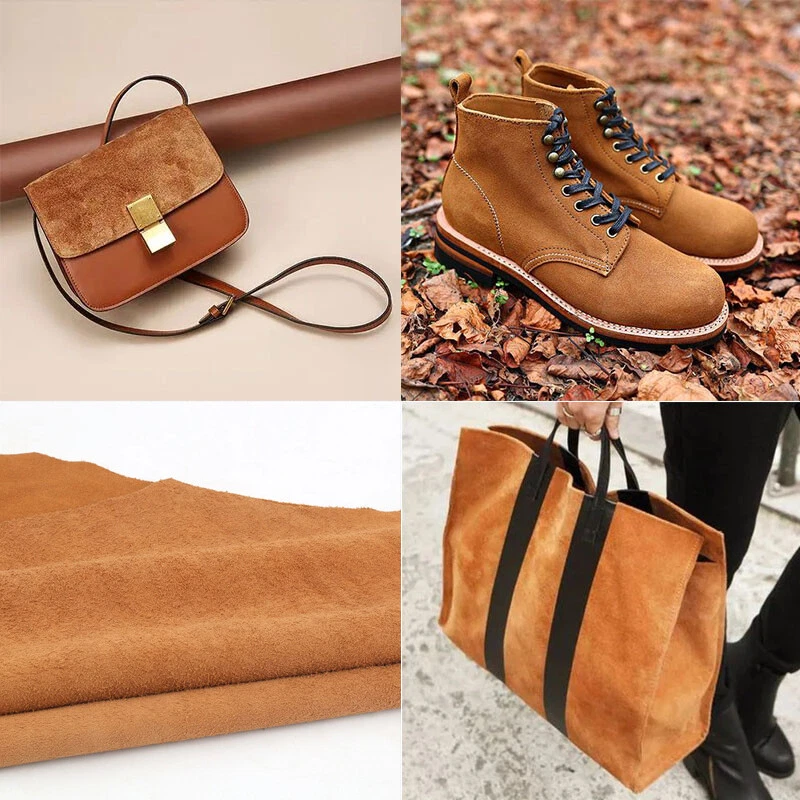 Tela Gamuza Doble Cara 20X30cm Cuero Suave para Ropa Tapicería Coche Foto 3 de 4