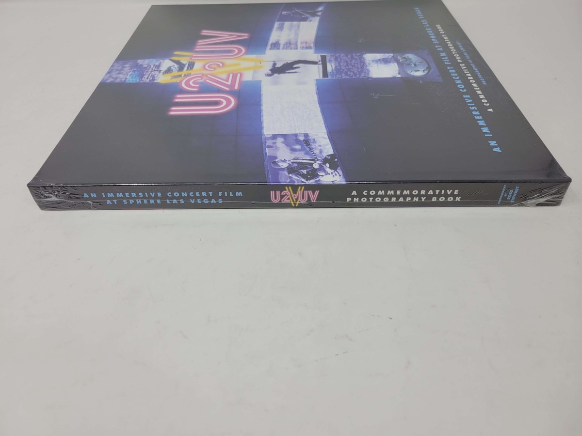 ✨ U2 - V-U2 PHOTOGRAPHY Sphere U2-UV BOOK First Edition LE/3000