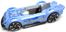 2020 HOT WHEELS MONTERACER BLUE 1:64 DIECAST 2 3/4" RACE CAR WITH SILVER