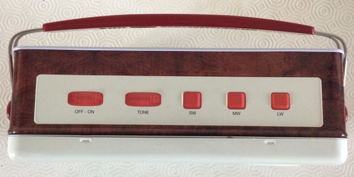 DEBENHAMS Retro RADIO BISCUIT TIN LUNCH BOX - Picture 3 of 5