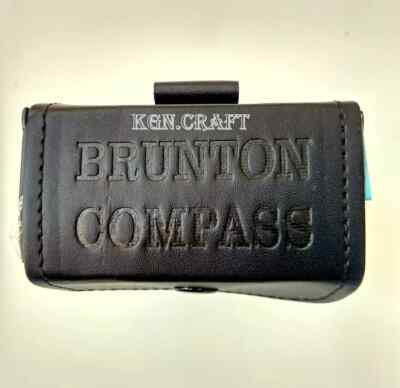 Vintage Bruntons Ainsworth Surveyors Geological Pocket Transit Compass