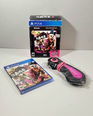RAGE 2 w/ Wingstick (Playstation 4, 2019) GameStop Exclusive Edition, New Sealed