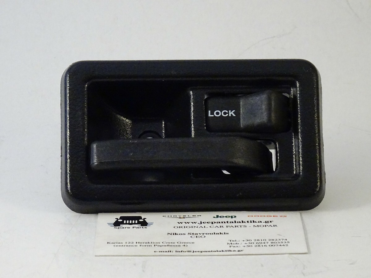 しぶ Interior Door Handle Front Right Jeep Wrangler TJ 97-02 55176476AB