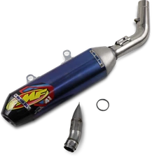 FMF Racing Factory 4.1 RCT Slip-On Muffler Anodized Ti W/ Carbon Cap 045633