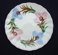 BLUE RIDGE SOUTHERN POTTERY Sweet Pea 3640,  Colonial, Vintage Bread Plate 6.25"