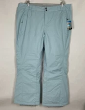 Columbia NWT Womens Modern Mountain 2.0 Ski Snow Pants 2XL Blue Waterproof New