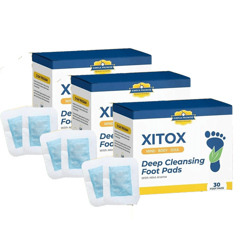 1-3X Simple Promise - Xitox Tiefenreinigende Fußpads - Verjüngt Ihren Körper Neu - Bild 10 von 10