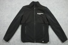 FIGS Jacket Womens Small Black Medical Fleece Full Zip Providence TrinityCare