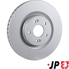 2x JP GROUP Bremsscheibe JP 3563103400 für HYUNDAI IONIQ NE CE SANTA FE 4 TM TMA