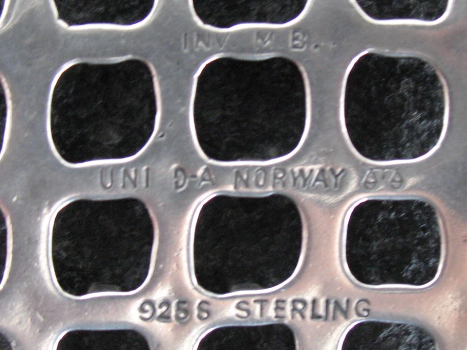 Collier Silber 925 David Andersen Marianne Berg Norwegen Vintage Design Collier - Bild 4 von 4