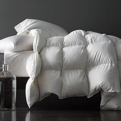 Royoliving Feathers Down Duvet Insert King All Season