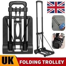 Small Truck with Foldable Pull Rod, Portable Shopping Cart, Household Grocery