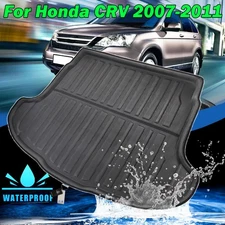 Rear Cargo Liner Mat Boot Floor Tray Carpet For Honda CR-V CRV III Mk3 2007-2011