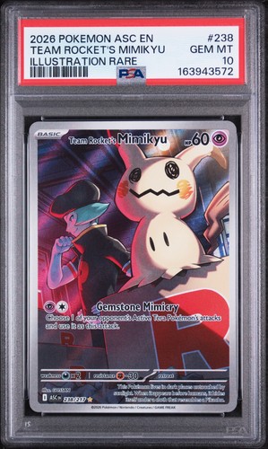 Team Rocket's Mimikyu graded PSA 10 for sale on eBay