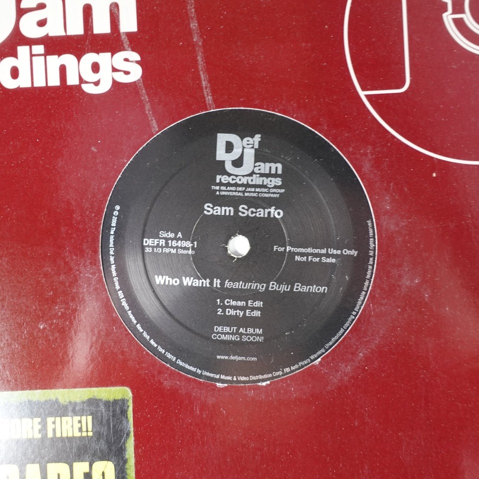 Def Jam Sam Scarfo Buju Banton Who Want It 12