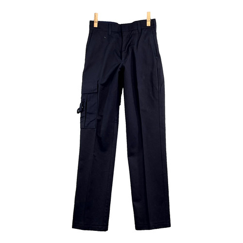 Topps Safety Apparel Cargo Pants Men 28x33* Blue Uniform Work Fire Resistant USA