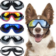 Pet Dog Doggles Goggles UV Sunglasses Sun Glasses Anti-Fog Eye Wear Protection