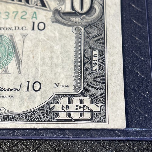 1950 B $10 Dollar Bill, Federal Reserve NOTE J67948372A / Kansas City / OLD SEAL - Picture 11 of 17
