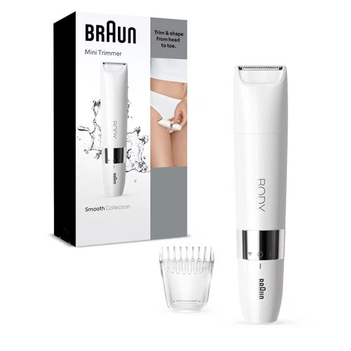 Braun Smooth Skin Women's Mini Hair Trimmer - BS1000 - Picture 1 of 6