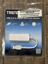 TRENDnet TU3-ETG USB 3.0 to Gigabit Ethernet Adapter White New Sealed