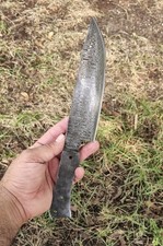Handmade DAMASCUS Hunting Tactical Fix Blade Chef Knife Blank Blade
