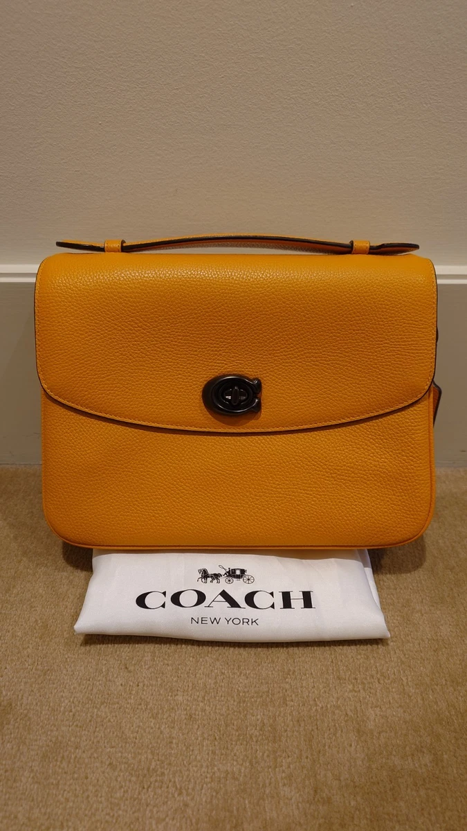 Auth COACH Body Bag Yellow Leather - r11072k Coach Crossbody Yellow Bags & Handbags for Women for sale | eBay main image 2
