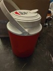 Vintage Pizza Hut Logo 1/2 Gallon RED Thermos Water Cooler Jug by Gott 1502  — photo 7
