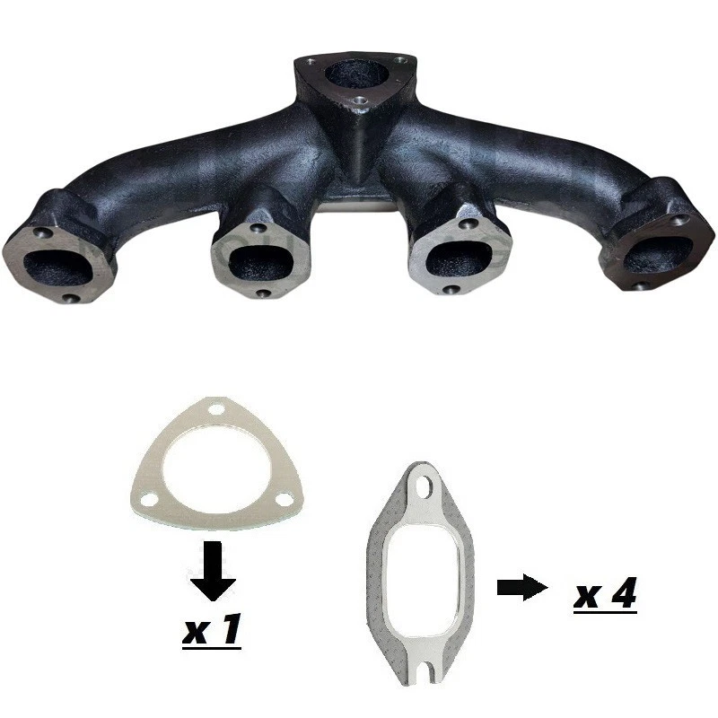 Collettore Di Scarico / Kit Perno E Dado Per Trattore Massey Ferguson – #15A24