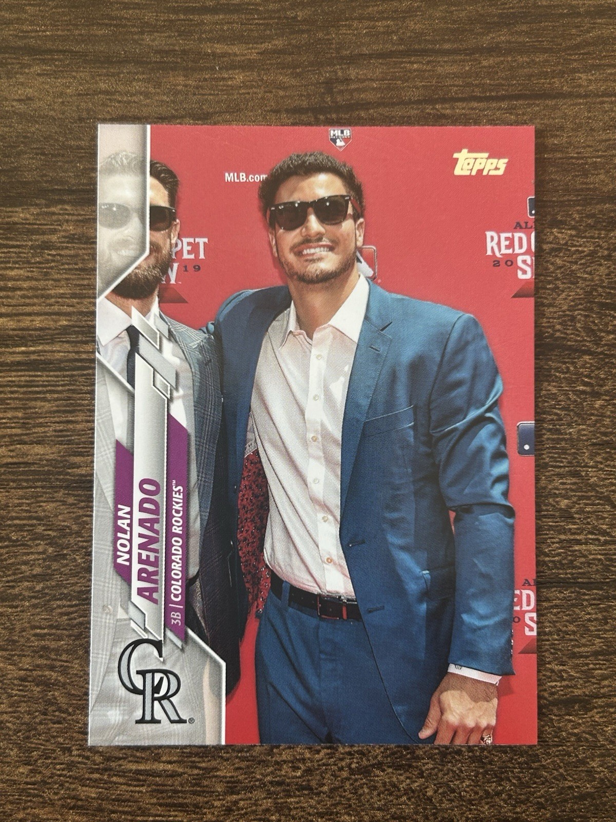 NOLAN ARENADO - SP IMAGE VARIATION - 2020 TOPPS UPDATE - U-50