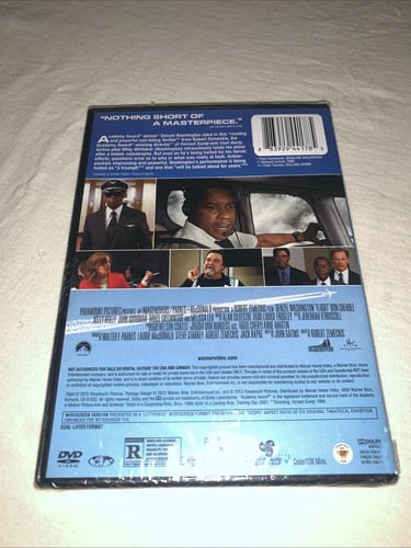 Flight: (2012 Promo DVD) Denzel Washington, Don Cheadle Brand New Factory Sealed - Picture 2 of 2