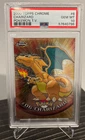 2000 TOPPS CHROME POKEMON T.V. #6 CHARIZARD PSA 10