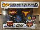 Darth Maul & Gar Saxon Funko Pop 2 Pack Star Wars Target Con Glow In The Dark