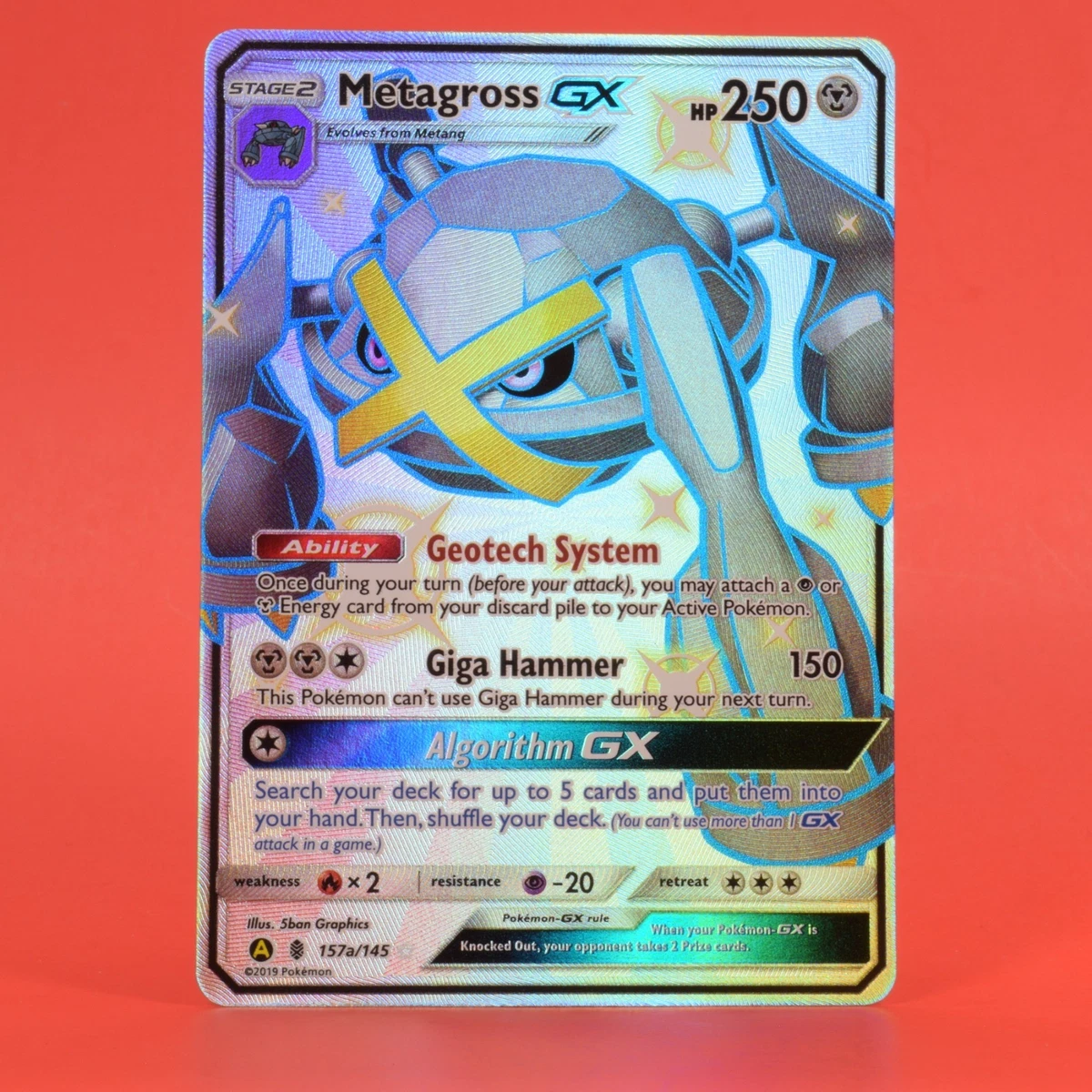 metagross gx pokemon card value Metagross GX 2017 Sun & Moon: Guardians Rising #157/145 Holo (Secret) Price  Guide
