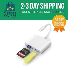 USB 3.0 Memory Card Reader, Adapter Hub, for SD, CF, TF, Micro SD, XD, MS