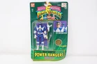 Vintage 1994 Mighty Auto Morphin Power Rangers BILLY Blue Ranger Rotating Head