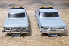 Vintage Schaper STOMPER 4x4 Subaru Brat Silver Body w/roll Bar/KC Lights X2 — photo 4