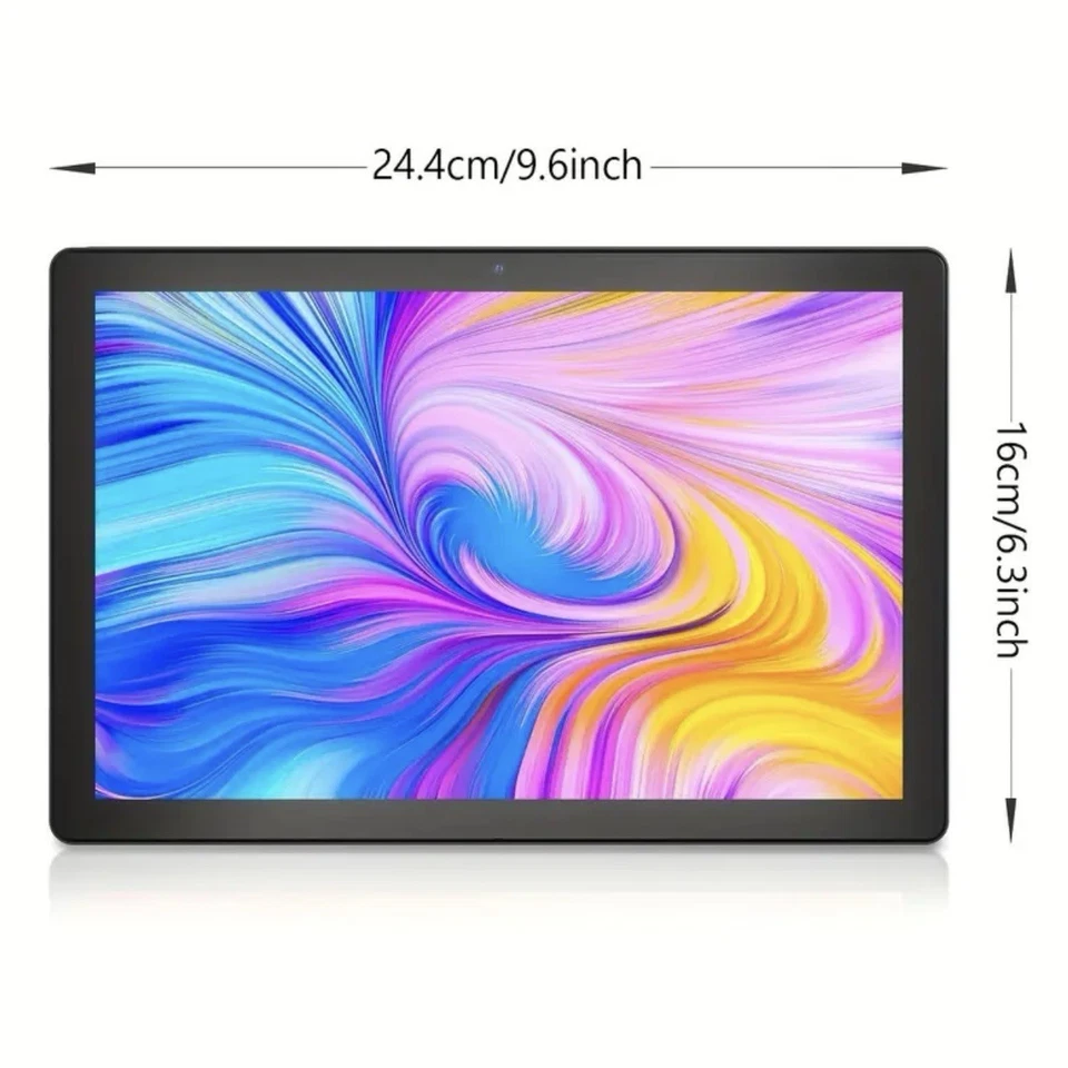 Tablet 2024 Latest Android 14 Tablet 10 Inch 2 in 1 Tablet with Keyboard 64GB - Image 2 of 4