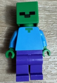 Lot of 5 LEGO Minecraft 21114 STEVE Alex Zombies Zombie Minifigure