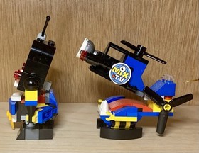 Lego Mixels Lot (2) Screeno 41578 Camsta 41579 (missing Upper Teeth) Retired