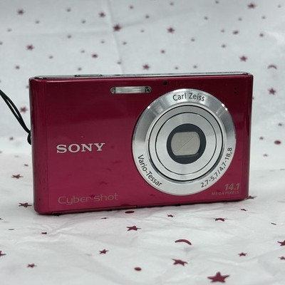 SONY 3CCDカメラ VCL-614WEA SONY Cyber-Shot DSC-W330 14.1MP Vintage Digital Camera 4× Zoom Red