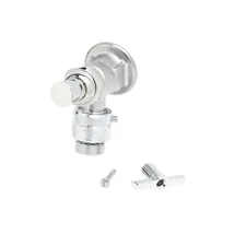 T&S Brass B-0736 Wall Mount Sill Faucet w/ Attached Loose Key Handle