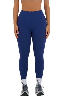 Set Active Legging Seamless Women Size XL Blue High Rise