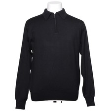 Enzo Lorenzo, Strickpullover, Größe: 40, Schwarz, Acryl/Merinowolle #Xai