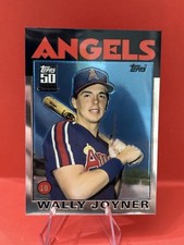 2001 Topps Traded & Rookies - 50 Years Topps Reprint Wally Joyner #51T Chrome