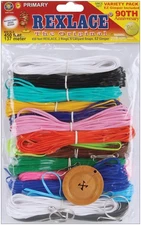 Pepperell Rexlace 450ft Variety Pack for Crafts Bracelets Keychains Lanyards